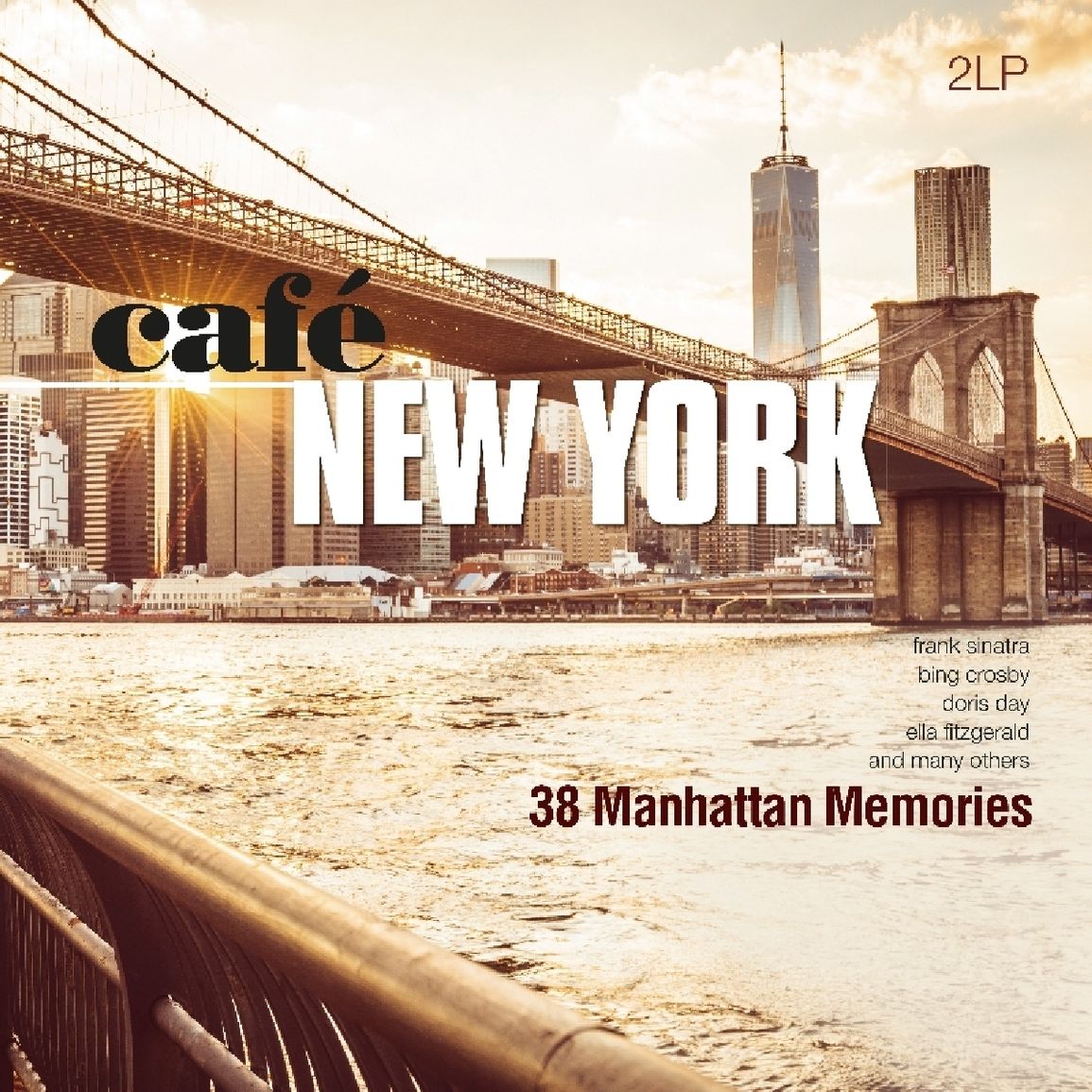 Various – Cafe New York - 38 Manhattan Memories artwork