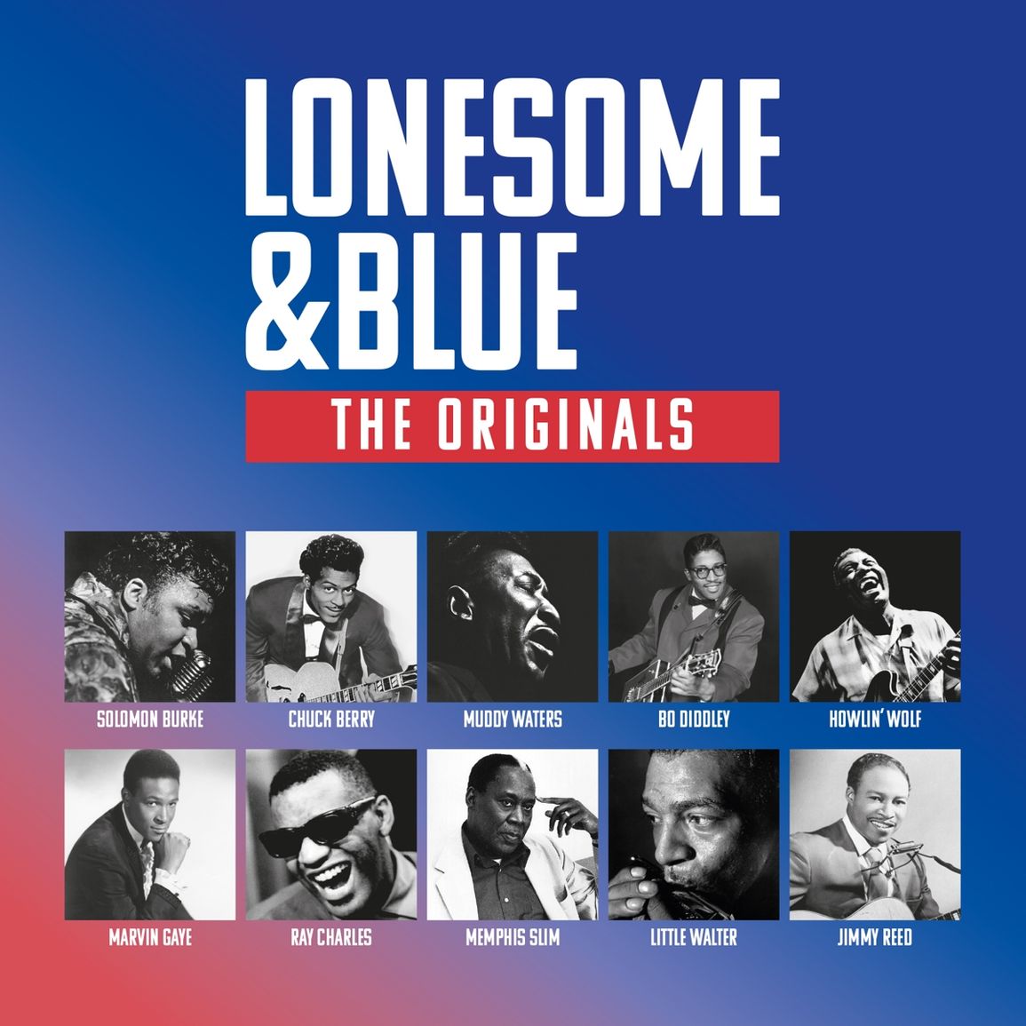 Various Artists – Lonesome and Blue artwork