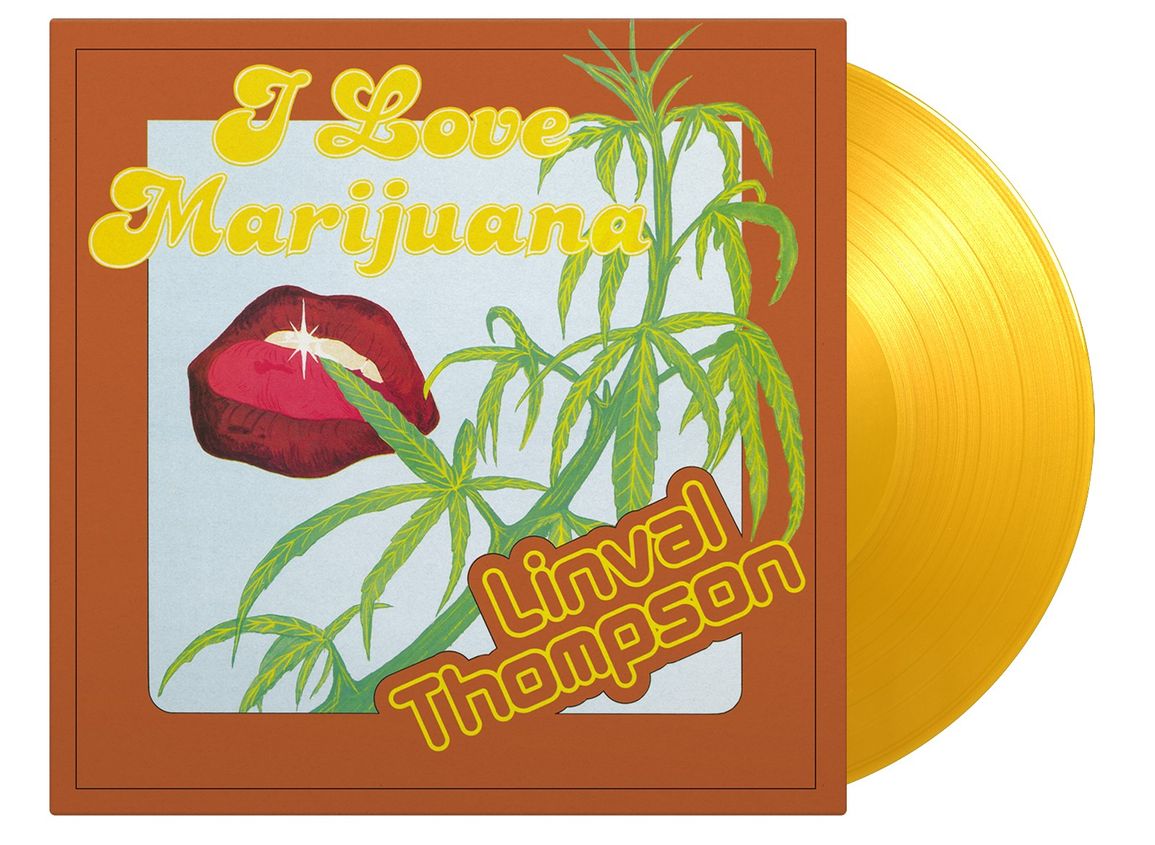 Linval Thompson – I Love Marijuana cover artwork