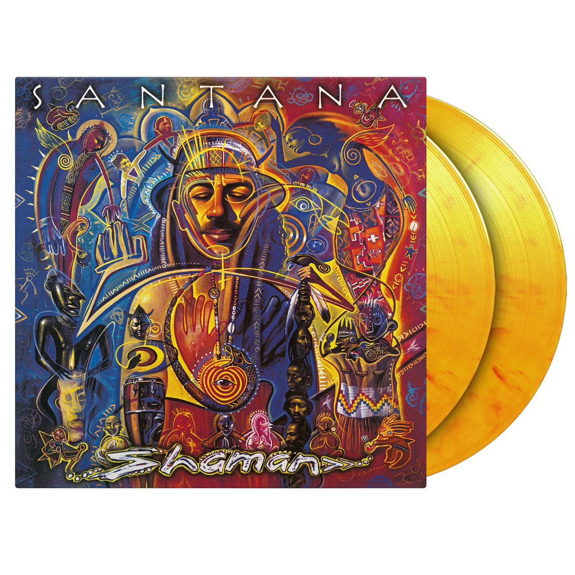 Santana | Shaman | 2LP Coloured Vinyl Yellow Red & Orange
