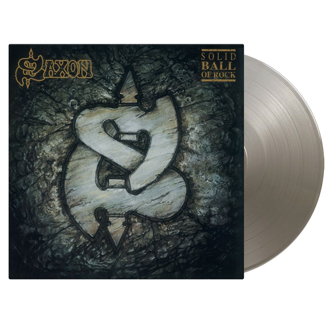 Saxon | Solid Ball Of Rock | 1LP Coloured Vinyl Silver