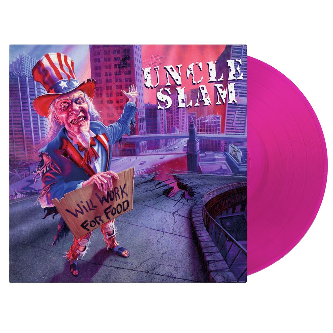 Uncle Slam – Will Work For Food artwork