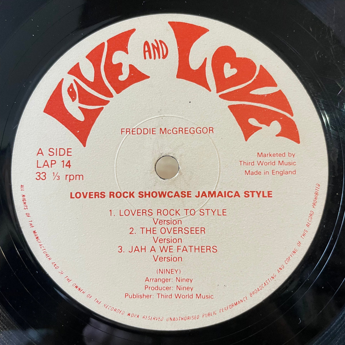 McGregor, Freddie | Lovers Rock.. Jamaica Style