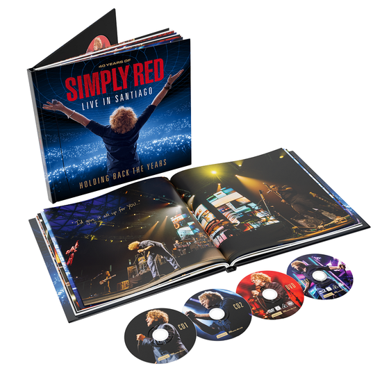 Simply Red | Holding Back The Years: Live In Santiago (Artbook)