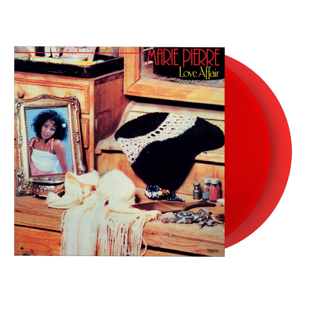 Marie Pierre - Love Affair (Expanded Edition), translucent red vinyl and sleeve