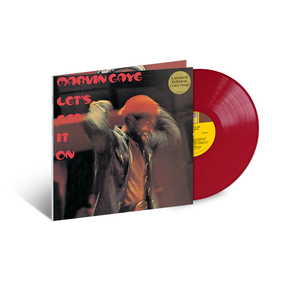 Gaye, Marvin | Let's Get It On (MP3) | 1LP - 180g Coloured Vinyl Back To Black front cover