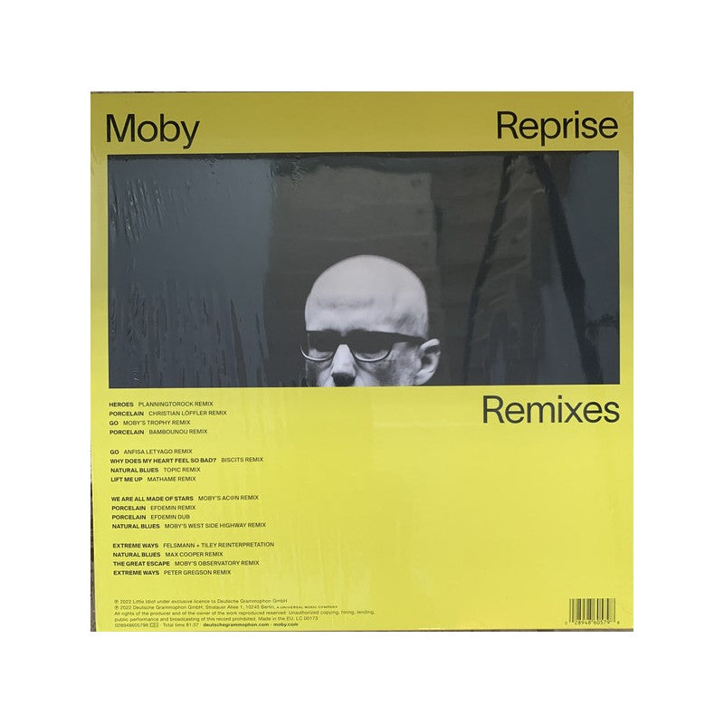 Moby | Reprise Remixes (G / F) | 2LP front cover