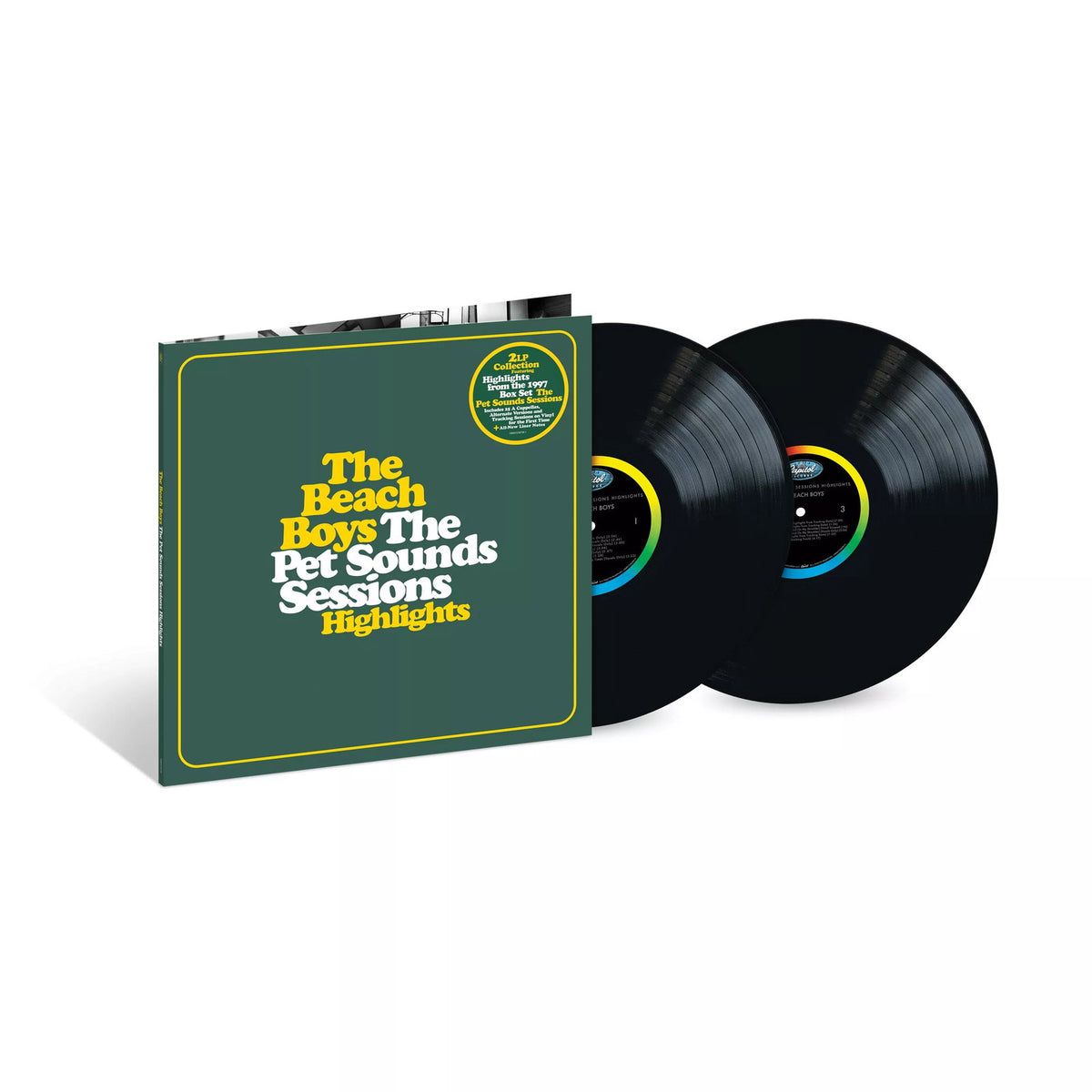 The Beach Boys | The Pet Sounds Sessions Highlights | 2LP Gatefold Sleeve artwork