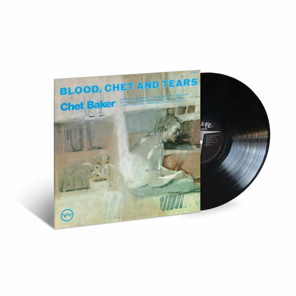 Chet Baker | Blood Chet And Tears VERVE | 1LP Coloured Vinyl Black artwork