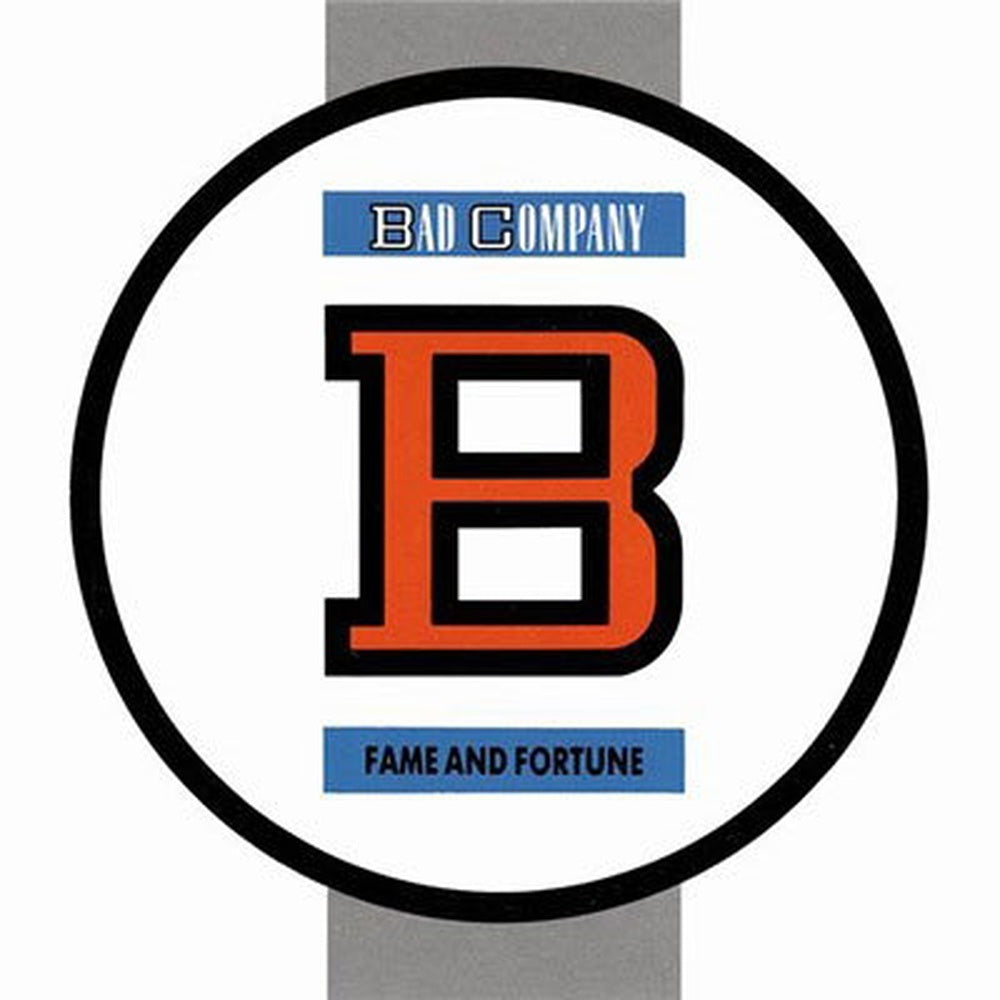 Bad Company | Fame and Fortune | CD artwork