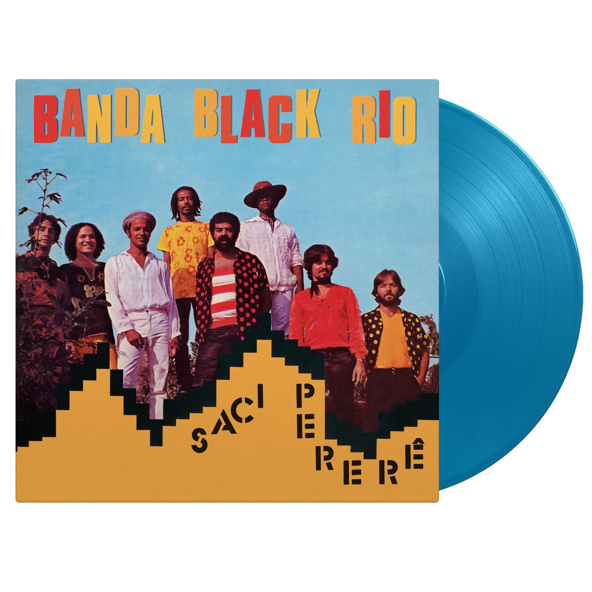Banda Black Rio | Saci Perere | 1LP Coloured Vinyl Blue artwork