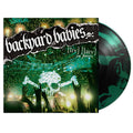 Backyard Babies | Live Live In Paris | 1LP Black & Green Inkspot Vinyl artwork