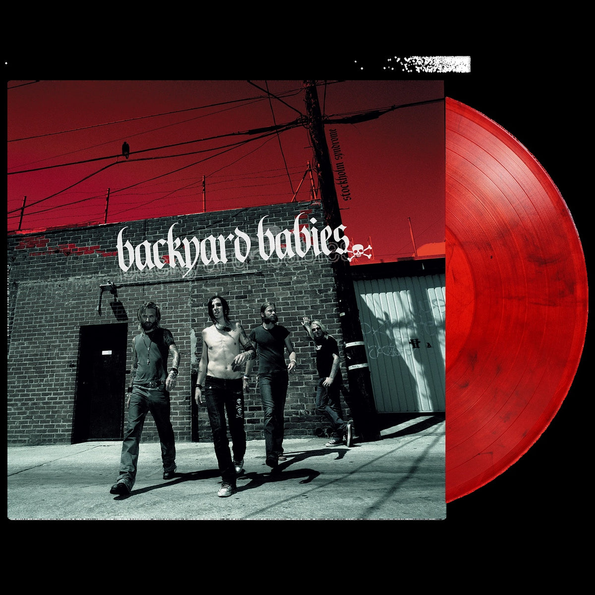 Backyard Babies | Stockholm Syndrome | 1LP Coloured Vinyl Red & Black artwork