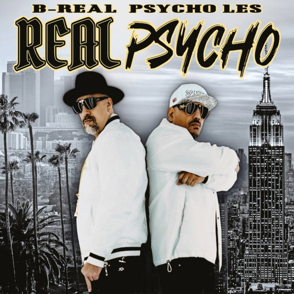 B-Real & Psycho Les | Real Psycho (Deluxe Edition) | 2LP Gatefold Sleeve artwork