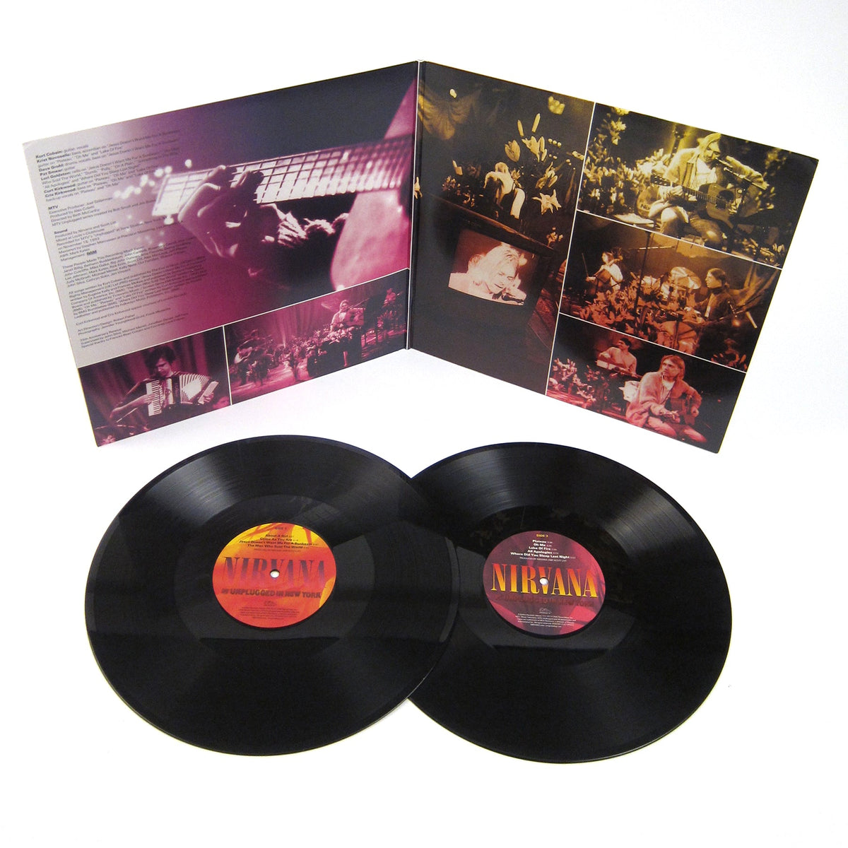 Nirvana | MTV Unplugged (MP3 / 25th / Deluxe) | 2LP Gatefold Sleeve front cover