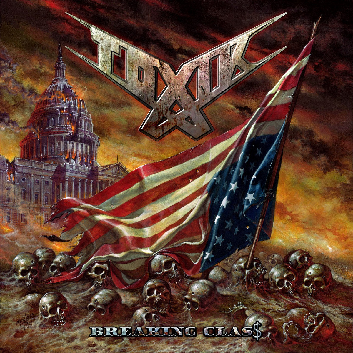 Toxik | Breaking Clas$ (Red Vinyl) | 1LP