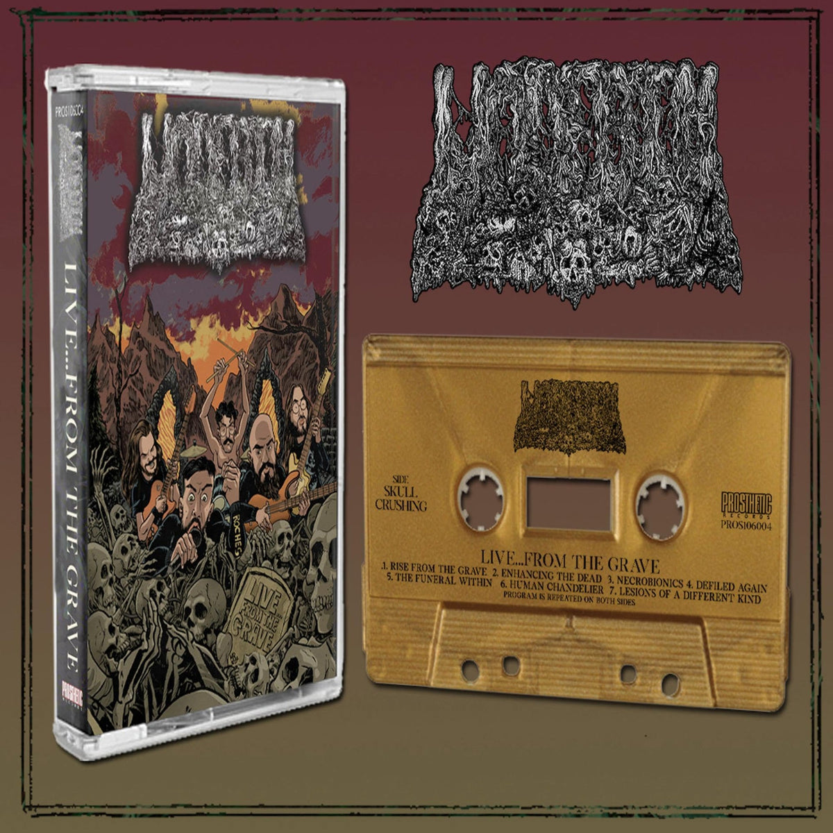 Undeath | Live...From The Grave(Mc) | Cassette