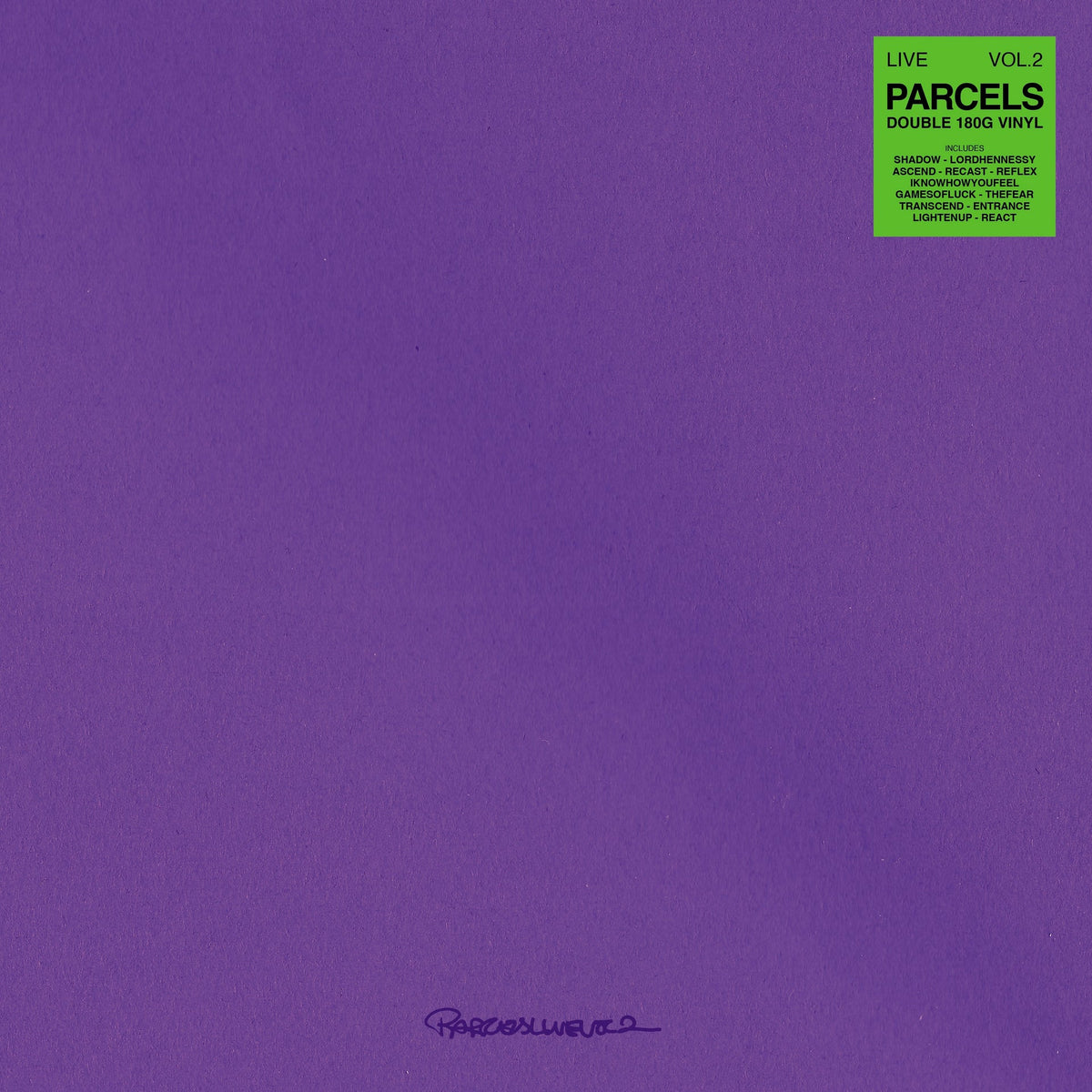 Parcels | Live Vol. 2. | 2LP