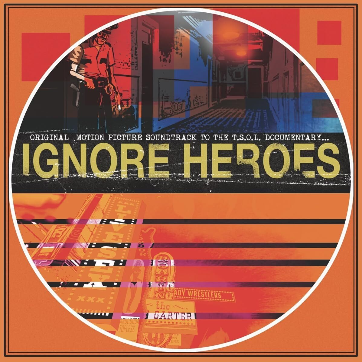 T.S.O.L. | Ignore Heroes: Original Motion Picture Soundtrack (Opaque Green W/ Blue Splatter) **Indie Exclusive** | LP