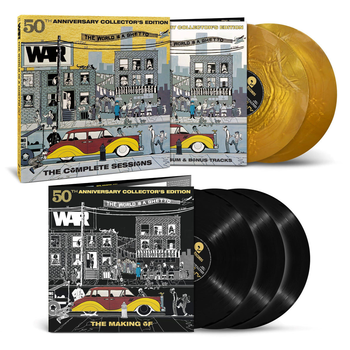 WAR | World Is A Ghetto, The | 5LP