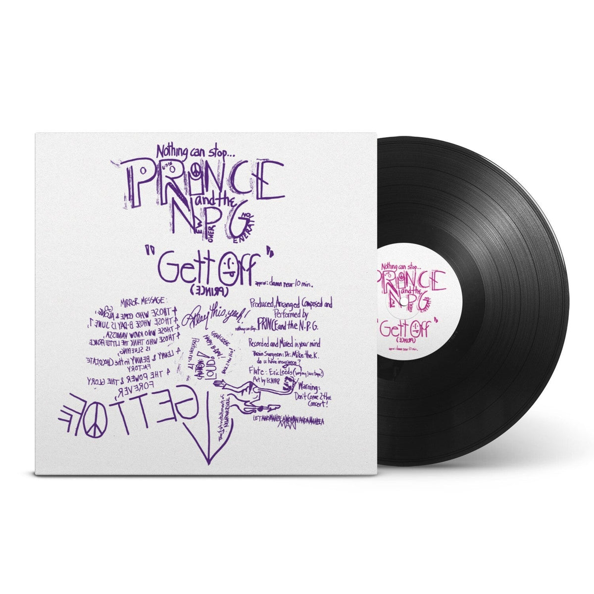 Prince/New Power Generation | Gett Off (Damn Near 10 Minutes | 1LP