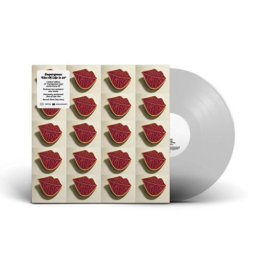 Supergrass | Kiss Of Life Is 20 (Transparen | 10" Vinyl