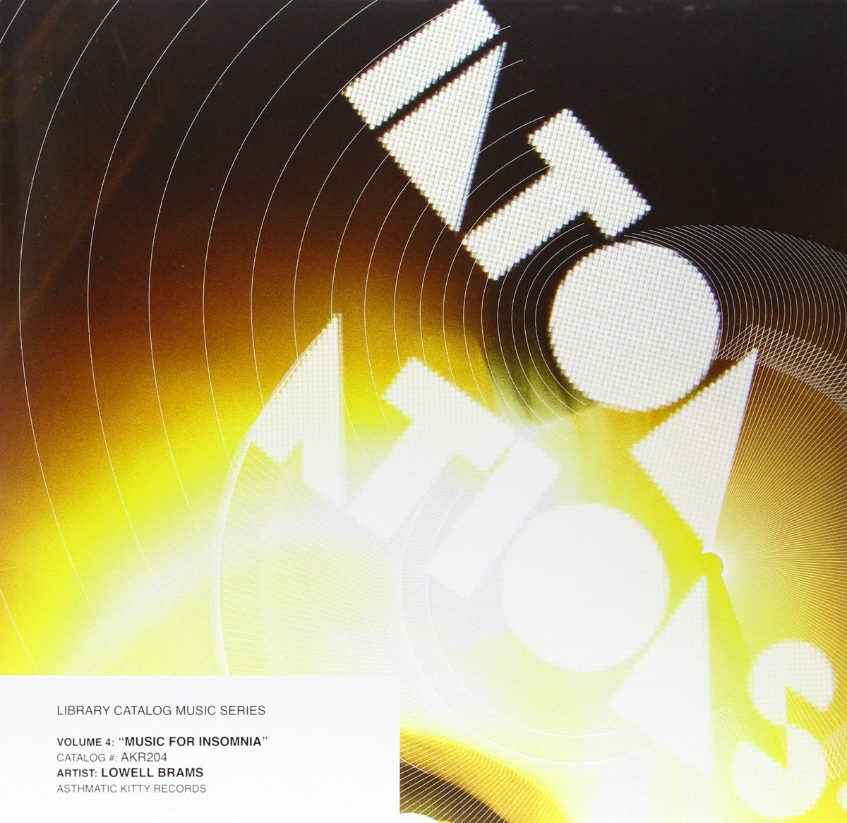 Lowell Brams | Library Catalog Music Series | 1LP