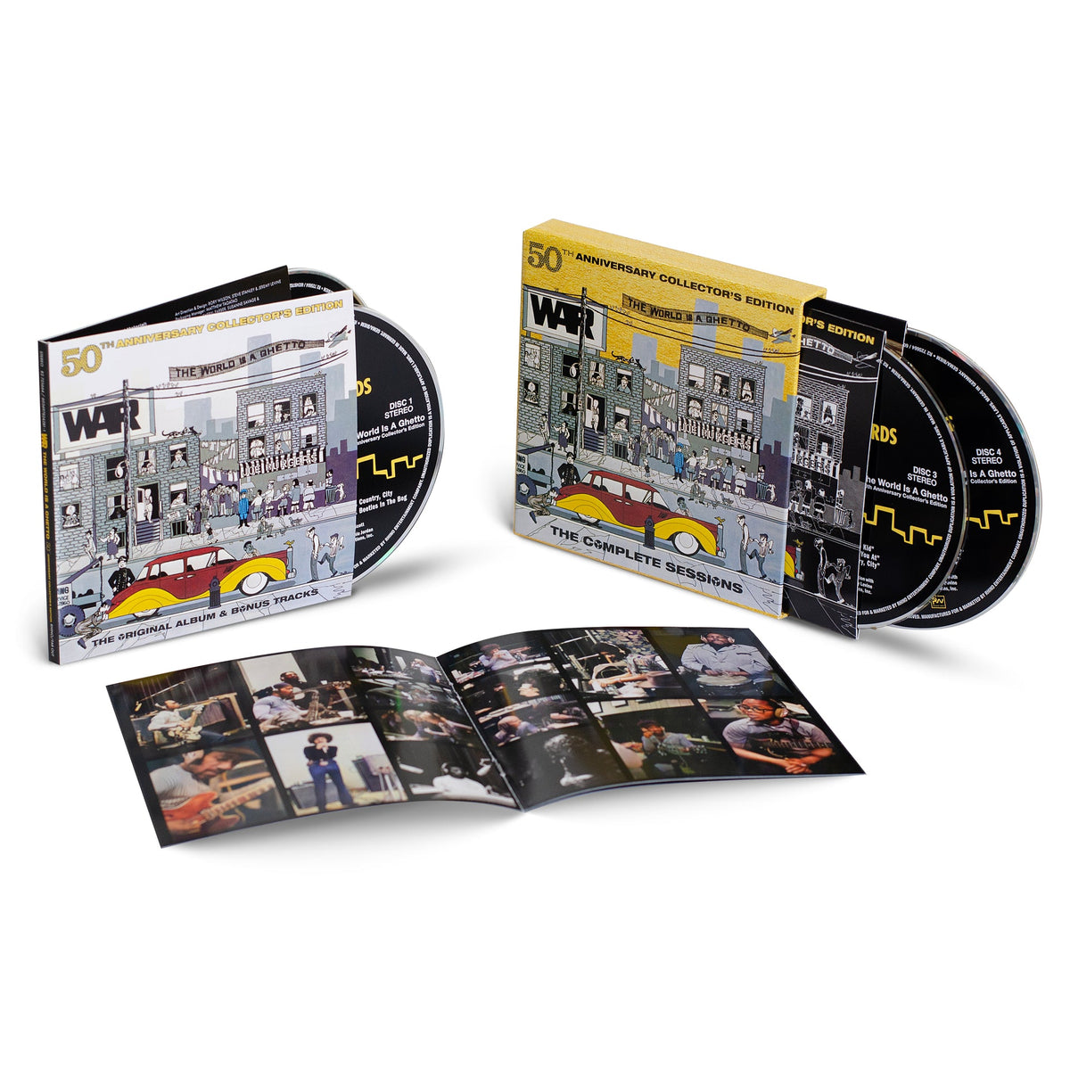 WAR | World Is A Ghetto The Com, Th | 3CD