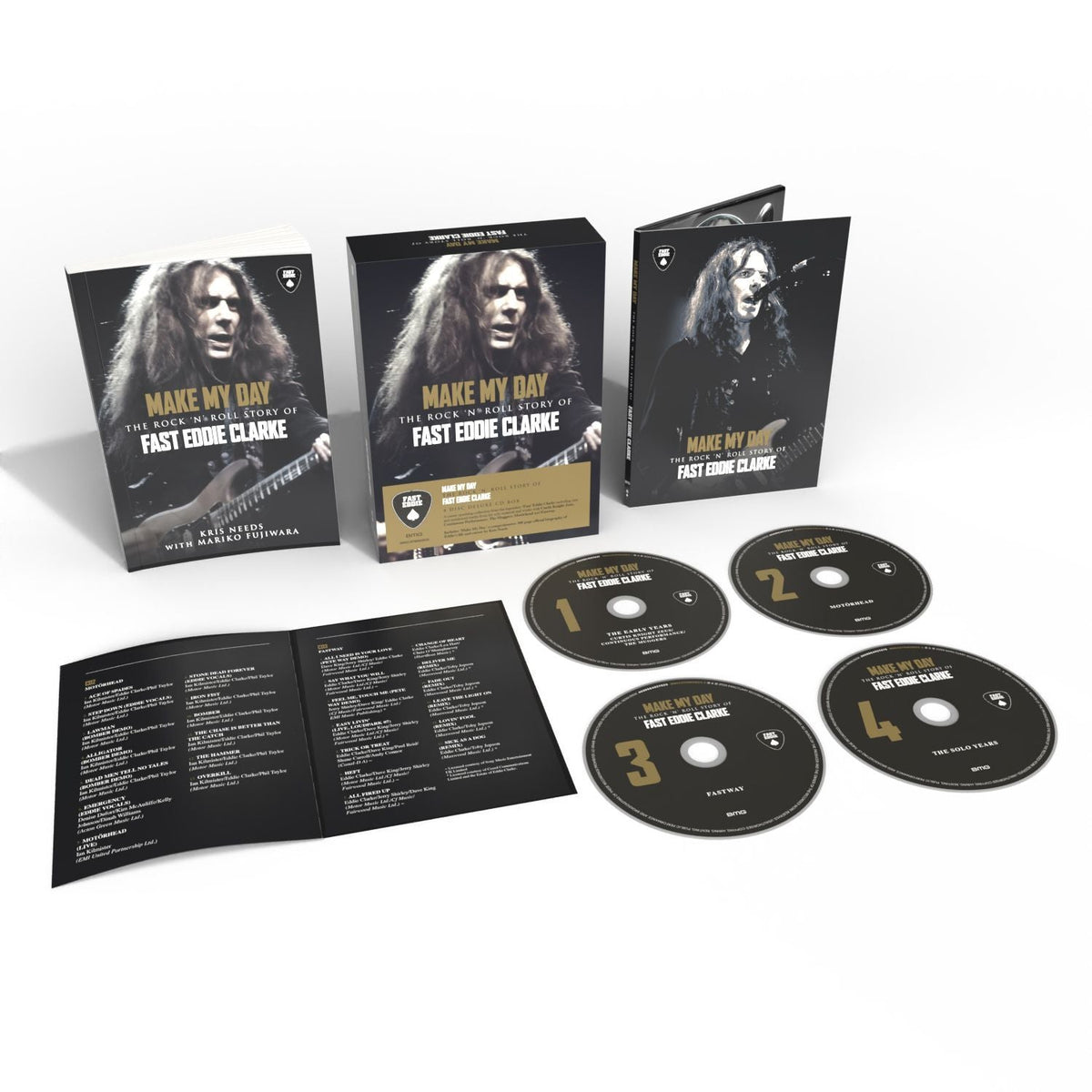 Fast Eddie Clarke | Make My Day: The Rock ’n’ Roll Story of Eddie Clarke | CD