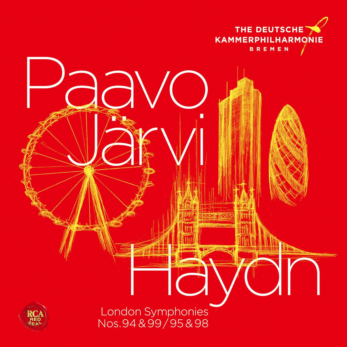 Paavo Jarvi & Deutsche Kammerp | Haydn London Symphonies Vol.2 | 3CD