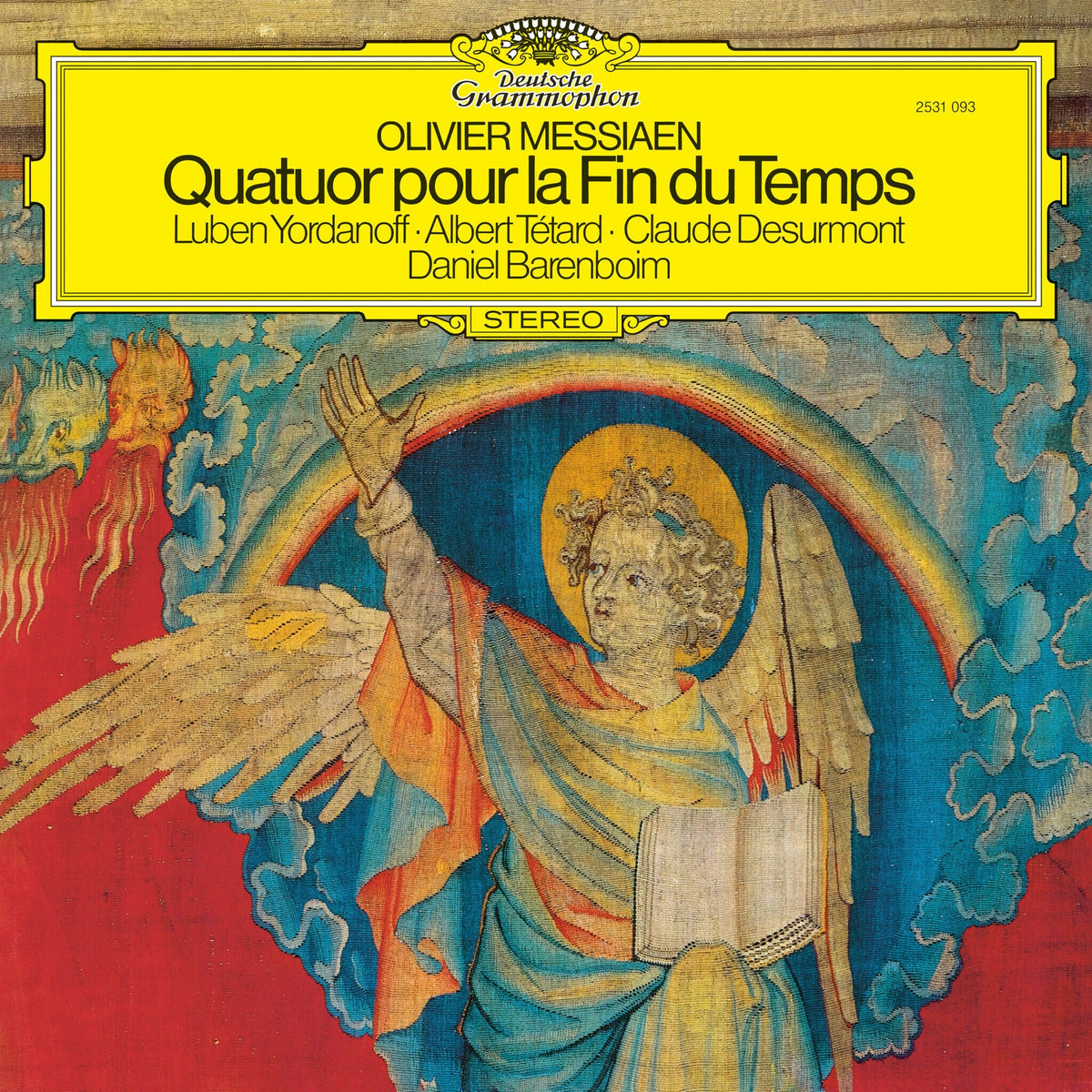 Luben Yordanoff, Albert Tetard | Messiaen Quatuor Pour La Fin | 1LP