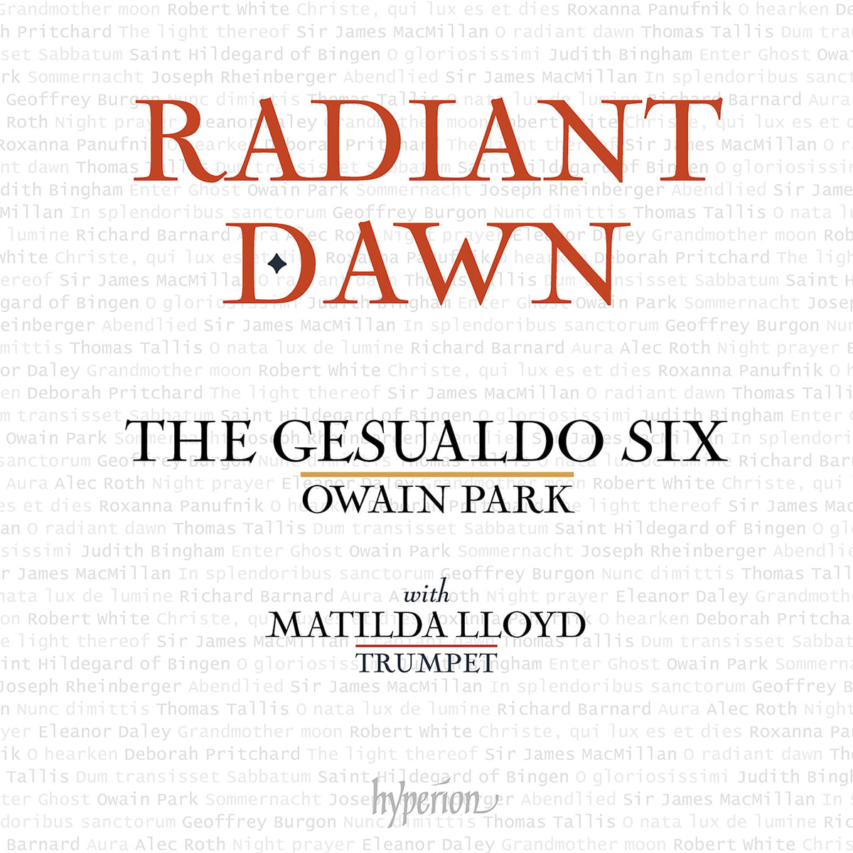 Gesualdo Six Owain Park | Radiant Dawn | CD