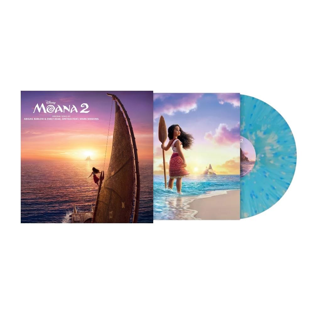 Soundtrack | Moana 2 - Blue Splatter Vinyl | 1LP