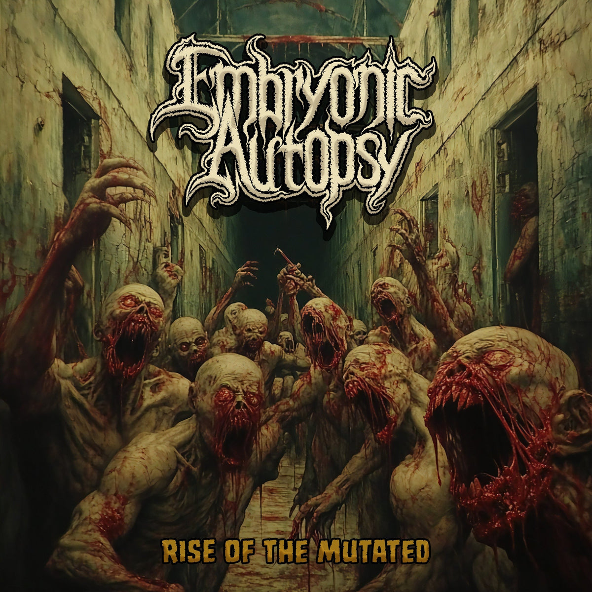 Embryonic Autopsy | Rise Of The Mutated (Red / Black Splatter Vinyl) | LP