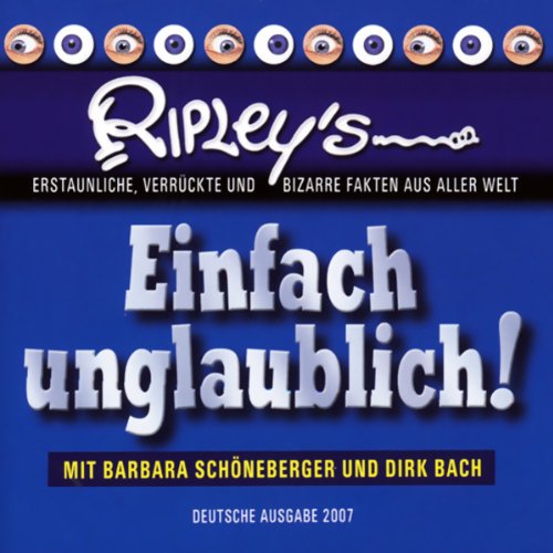 Schoeneberg Barbara Und Bach D | Ripleys Einfach Unglaublich | CD
