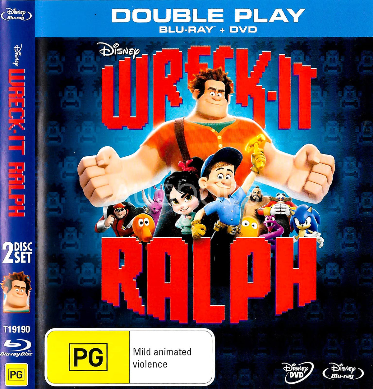 John C. Reilly | Wreck-It Ralph | Blu-ray + DVD