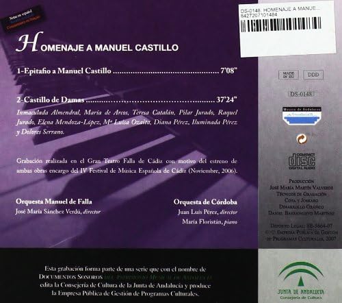 Manuel Castillo | Homage to Manuel Castillo | CD