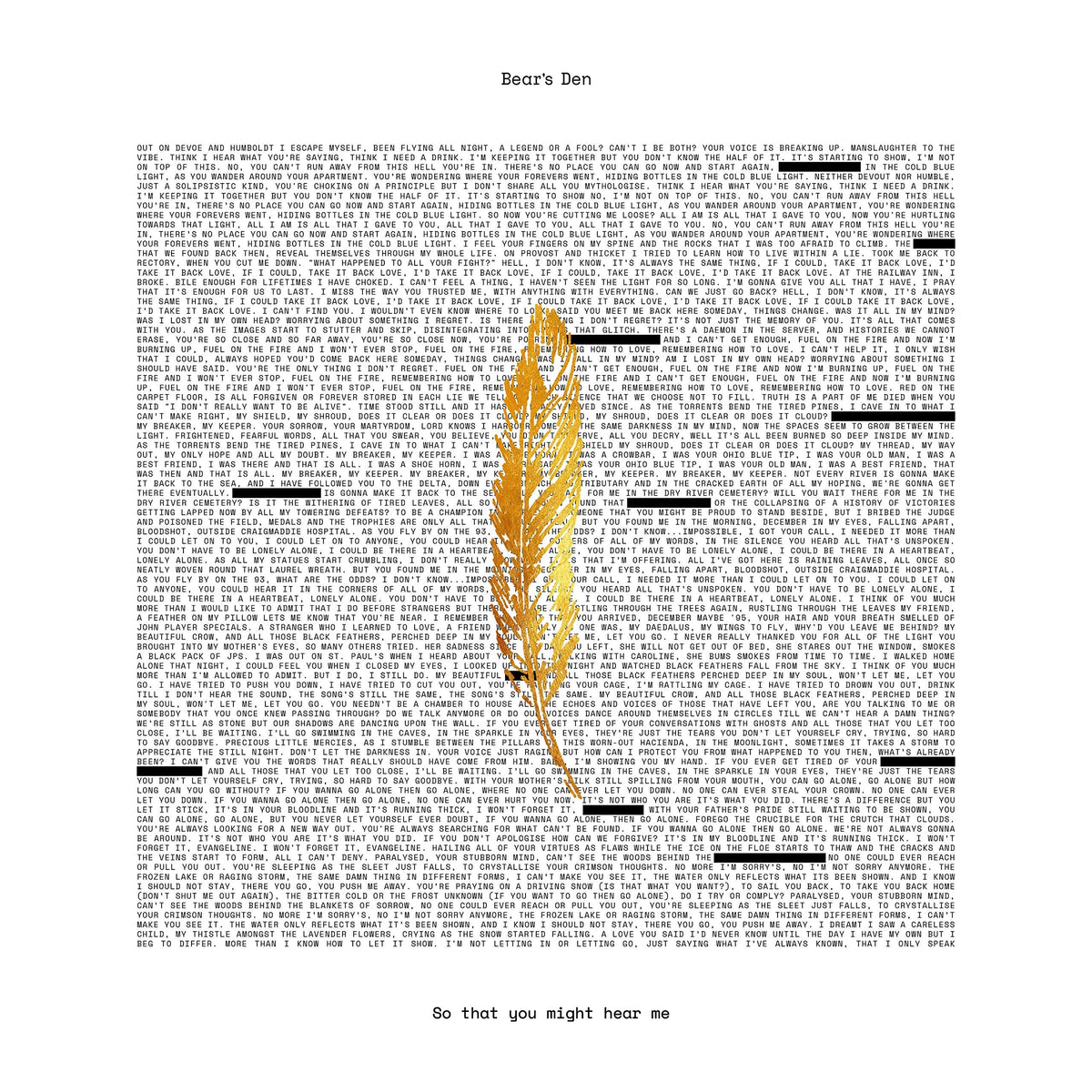 Bear’s Den | So that you might hear me | CD