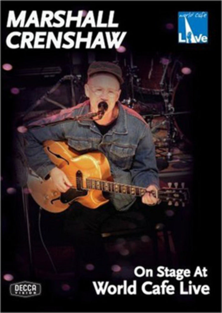 Crenshaw, Marshall | On Stage At World Cafe Live | DVD