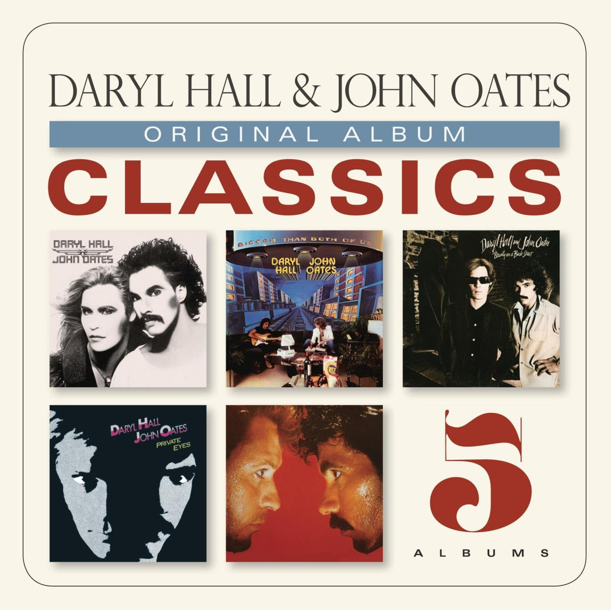 Daryl Hall & John Oates | Original Album Classics | 5CD