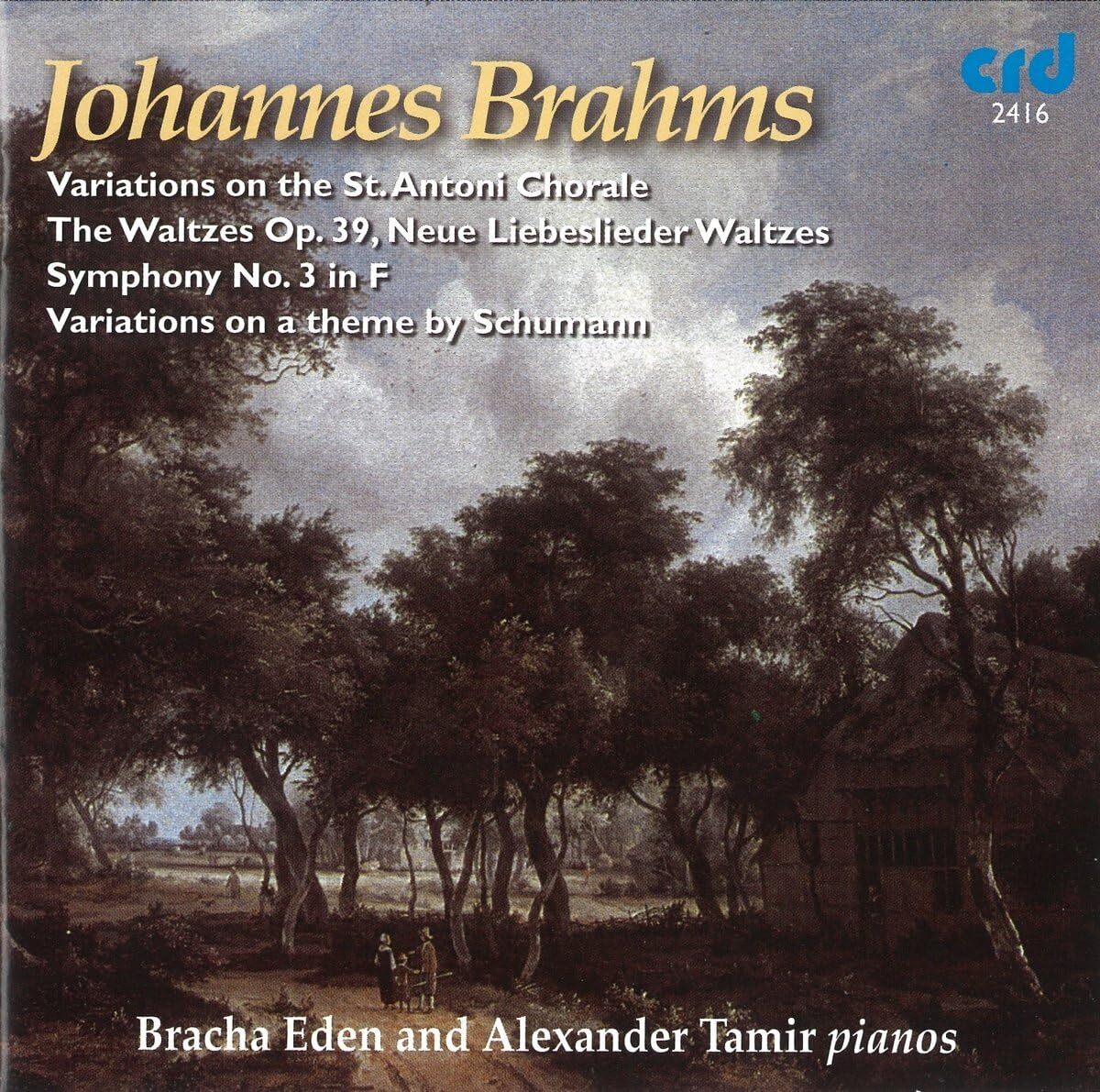 Bracha Eden / Alexander Tamir | Brahms: Works for Piano Duet | 2CD