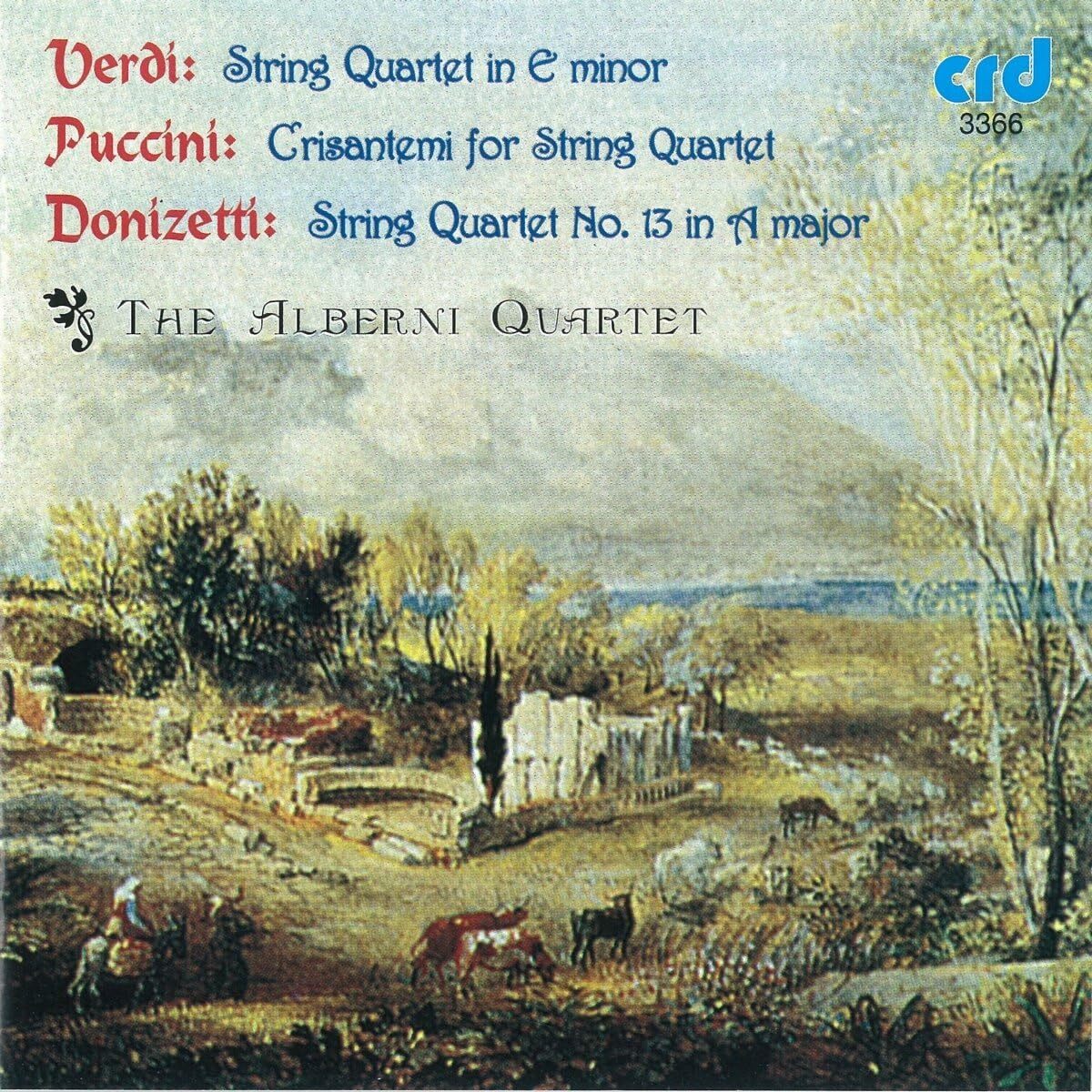 Alberni Quartet | Verdi / Puccini / Donizetti: String Quartets | CD