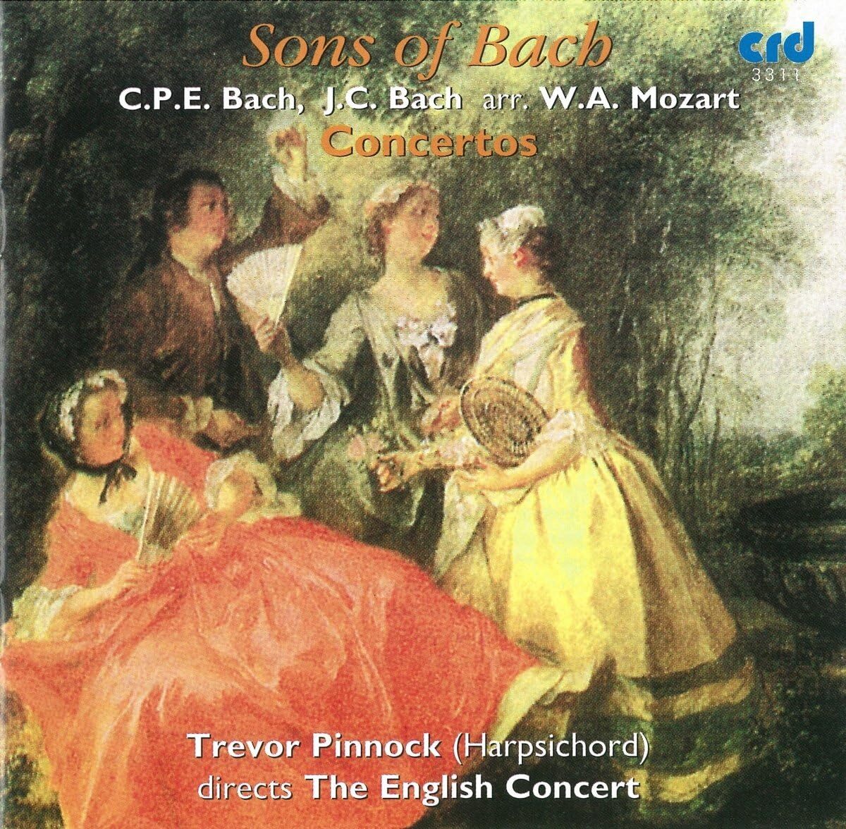 The English Concert / Trevor Pinnock | C.P.E. Bach: Keyboard Concertos Wq 14 and Wq 43 No. 5 | CD