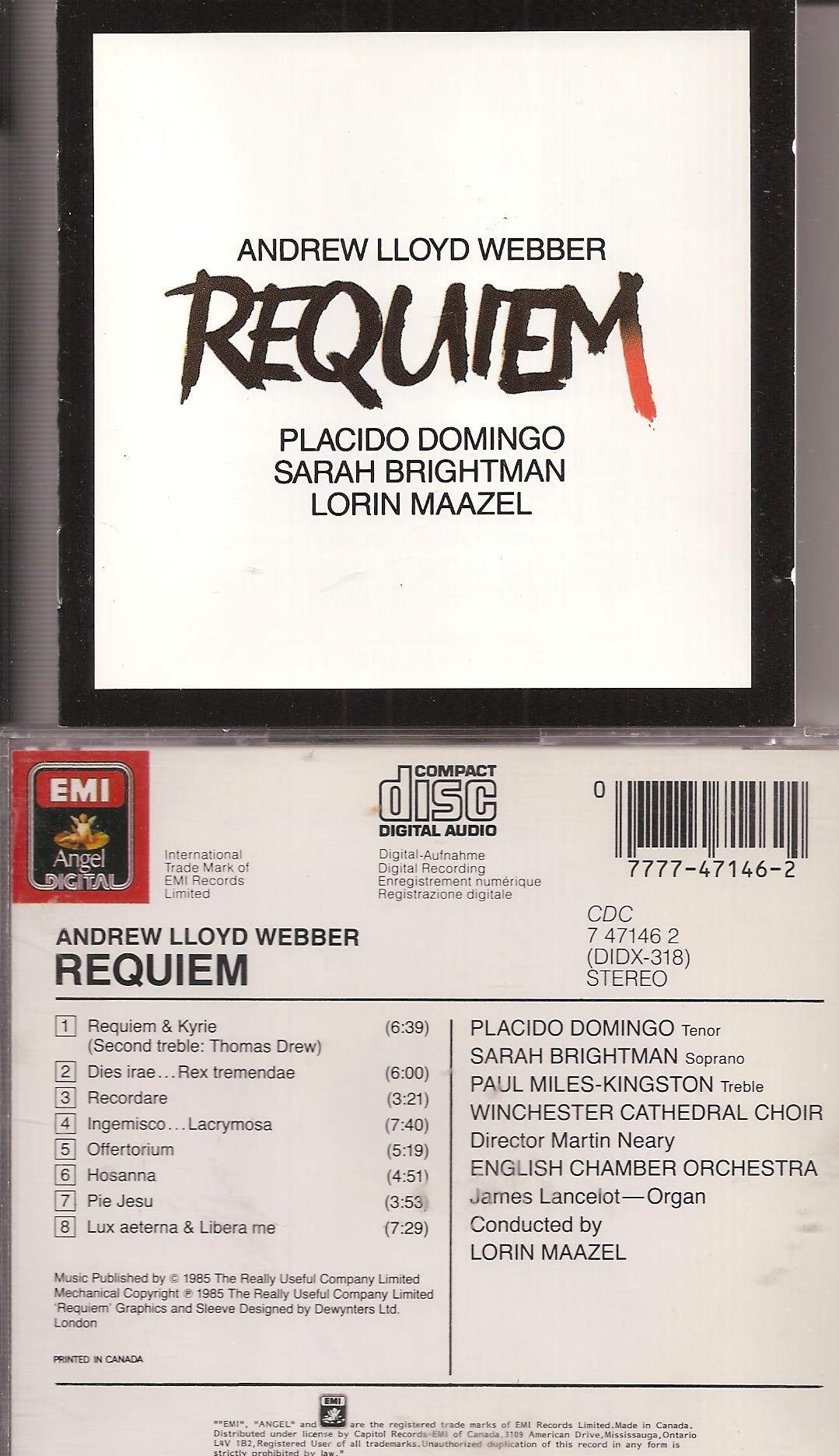 Andrew Lloyd Webber | Requiem | CD