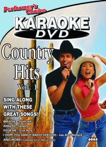 Karaoke | Country Hits 1 | DVD