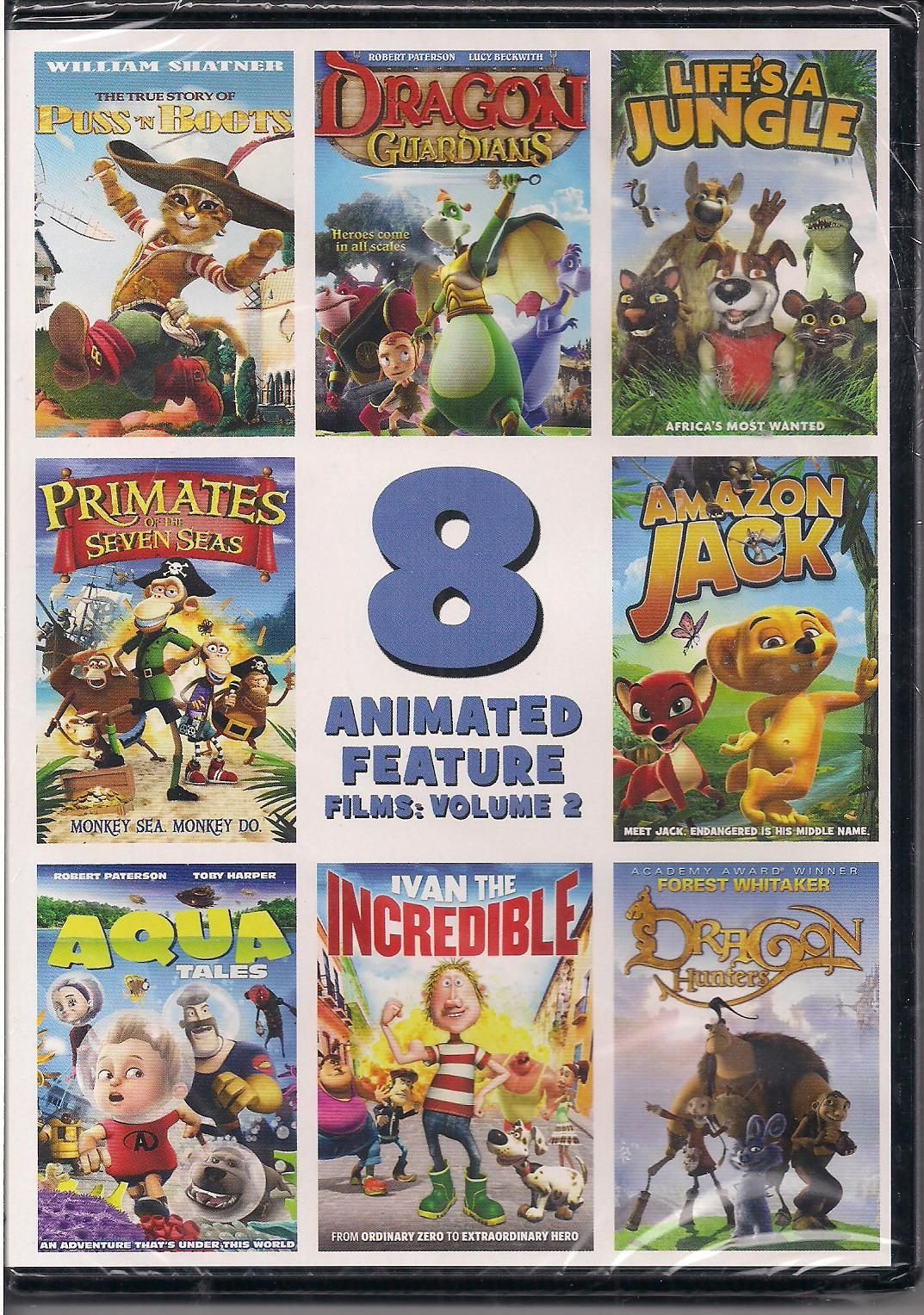 Various Artists | 8 Animated Feature Films, Volume 2 | DVD