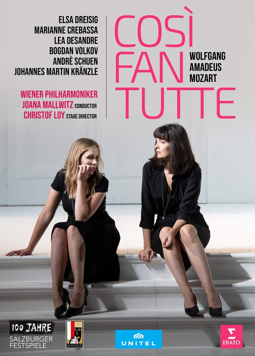 Elsa Dreisig, Marianne Crebassa & Lea Desandre | Mozart: Cosi fan tutte | DVD