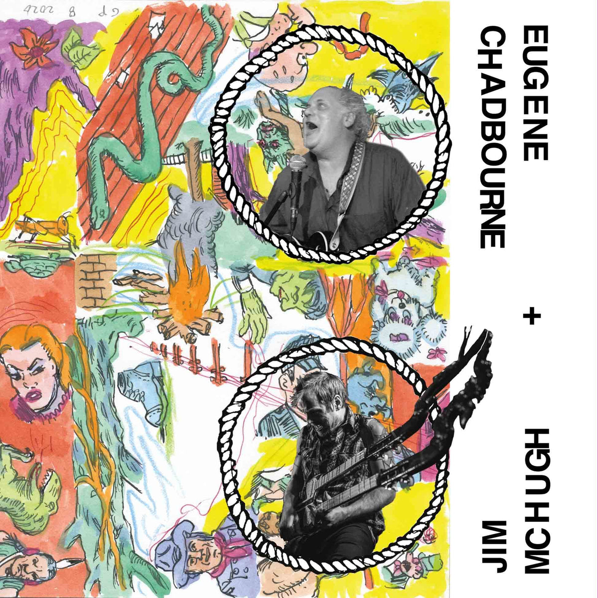 Eugene Chadbourne & Jim McHugh | Bad Scene | 1LP