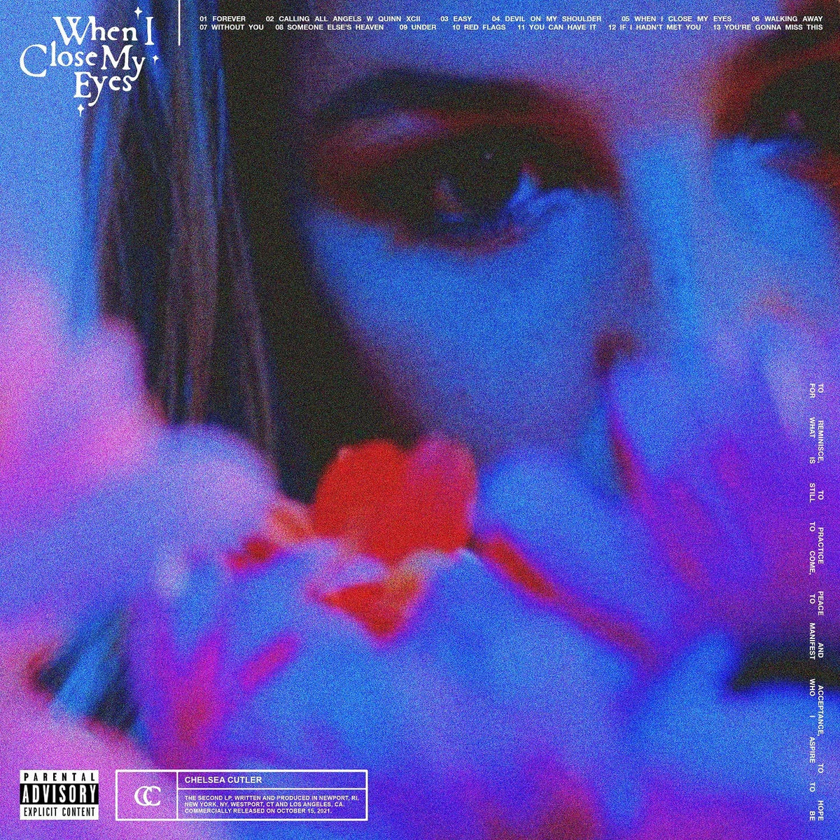 Cutler Chelsea | When I Close My Eyes | CD