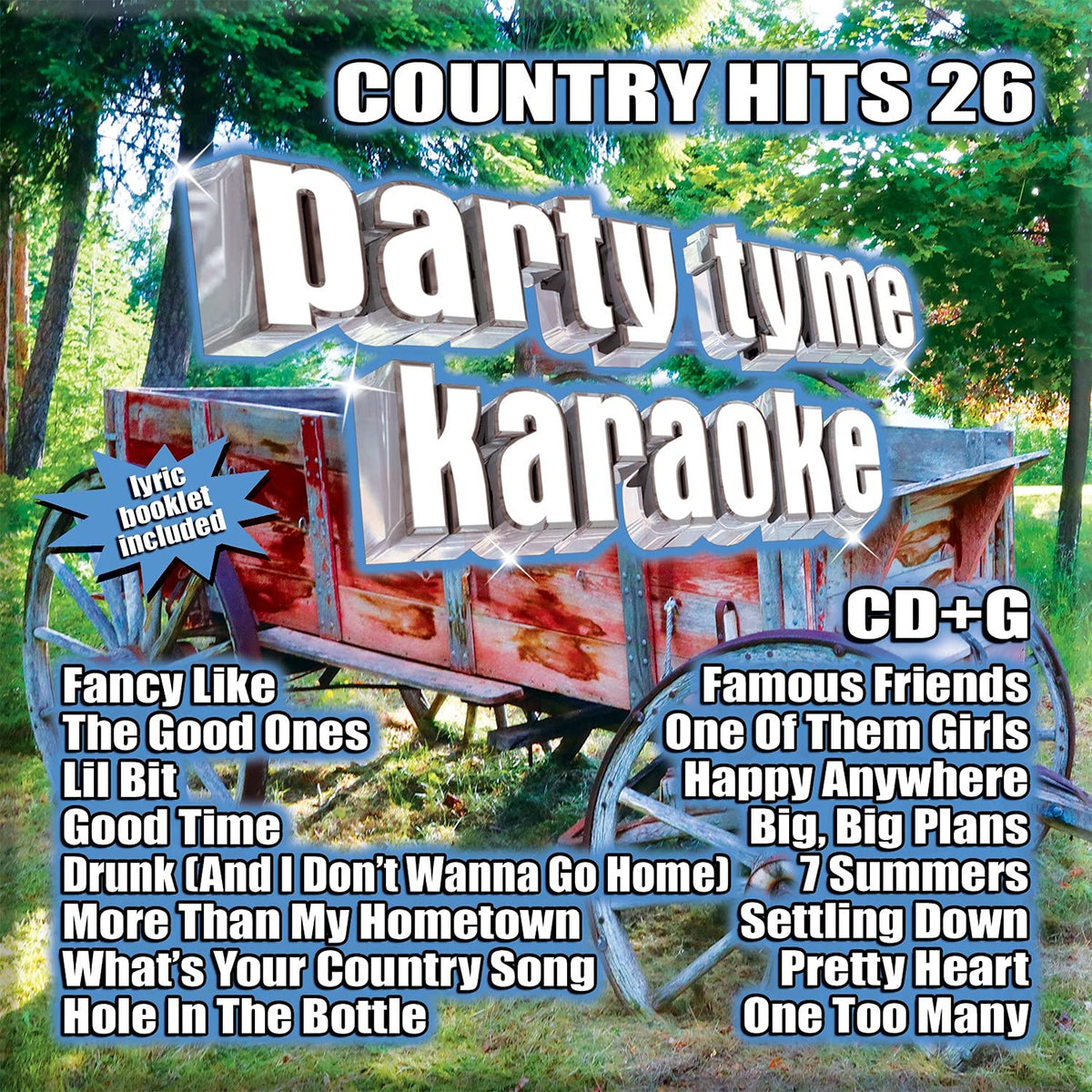 Party Tyme Karaoke | Country Hits 26 | CD